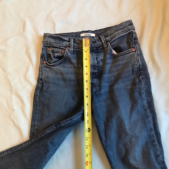 Grlfrnd Karolina Fit Button Fly Denim Jeans Size 25 - Picture 4 of 9